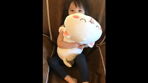 Onsoyours Cute Kitten Plush Toy Stuffed Animal Pet Kitty Soft Anime Cat Plush Pillow for Kids (...