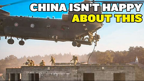 Is This How the Taiwan War Starts? Green Beret's Sent to Taiwan. China Uncensored 3-25-2024