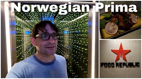 WHY IS THIS EVEN HERE? | Norwegian Prima Cruise Ship | Night 2 | Food Republic