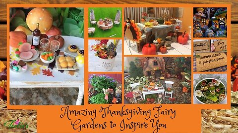 Teelie's Fairy Garden | Amazing Thanksgiving Fairy Gardens to Inspire You | Teelie Turner
