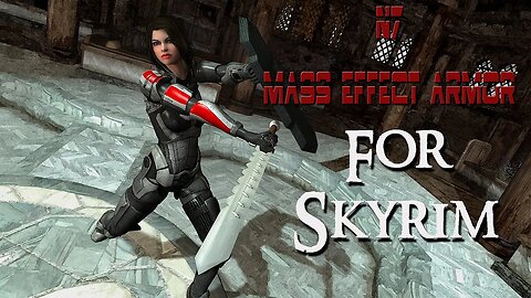 Skyrim Mods 2023: N7 Mass Effect Armor CBBE / 3BA