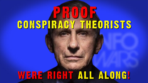 Proof "Conspiracy Theorists" Were Right All Along!