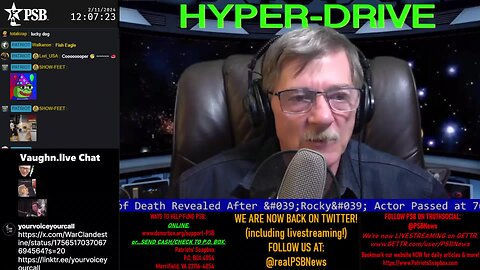 2024-02-11 00:00 EST - Hyper-Drive "The Early Edition": with Thumper