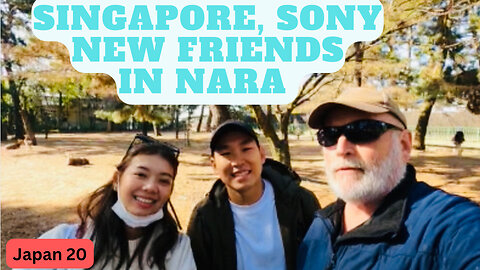 Singapore Sony New Friends Amelyn Beverly and Dan Ng in Nara, Japan #20