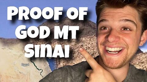 PROOF OF GOD FOUND ON MT SINAI