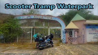 Scooter Tramp Scotty. The Scooter Tramp Waterpark. #motorcycle