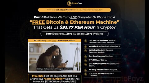 CryptoPayz 2022: How We Get FREE Bitcoin With Any Device