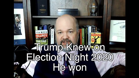 Robert Barnes Tells How Trump Knew He Won on election night 2020