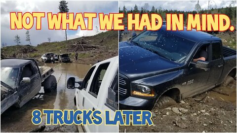 Bad Idea! | Epic 4x4 Off Road Recovery mission gone seriously wrong