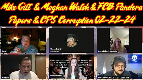 Mike Gill & Meghan Walsh & FCB: Pandora Papers & CPS Corruption 02-22-24