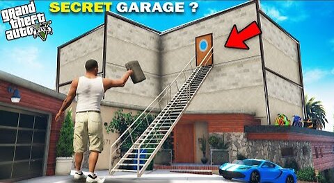 GTA 5 - Franklin Found A New Ultimate Secret Garage In Franklin's House in GTA 5