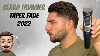 PERFECT $20 Beard Trimmer Taper Fade Self-Haircut Tutorial | How To Cut Your Own Hair