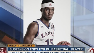 Charges dropped against KU basketball player