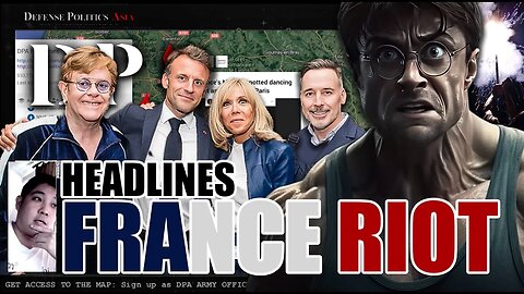 FRANCE RIOT EXPLAINED - Macron call Emergency Elton John Meeting; France riots continues