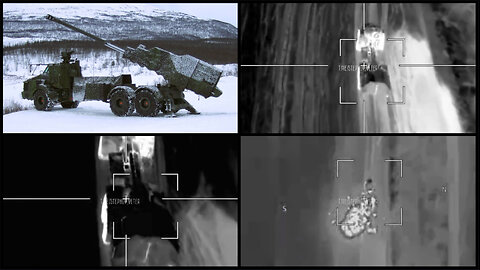 Siversk area: Russian Lancet UAV burns Archer FH77BW L52 howitzer