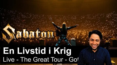 SABATON - En Livstid I Krig (Live - The Great Tour - Gothenburg) REACTION