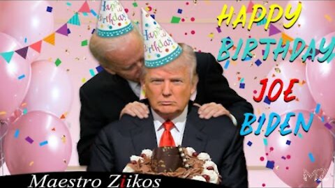 trump sings happy birthday to joe biden