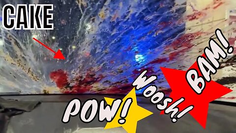 BLOW DRIED CAKE - Window Explosion Quick Clip - See the Full Live Stream
