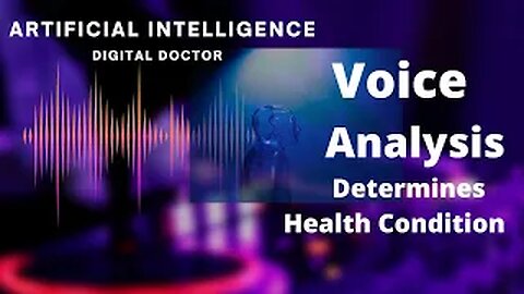Diagnose Illness By Sound Of Your Voice || AI Algorithm Diagnoses Disease Through Your Voice