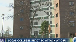 local colleges react to attack at osu