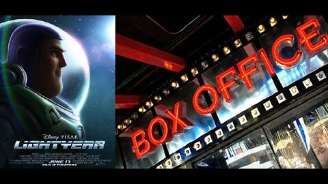 Lightyear Flops Harder w/ 65% Box Office Drop, Dropping from 2nd to 5th in the Box Office Chart