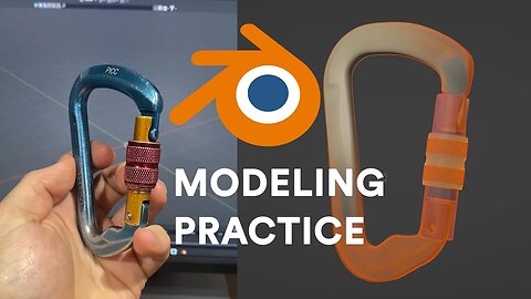Blender 3D Modeling Practice! (Timelapse)