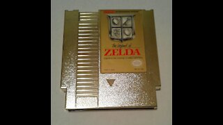 The Legend of Zelda Title Screen.