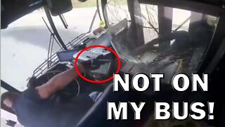 Bus Driver Shoots Back At Gunman On Video - LEO Round Table S08E90
