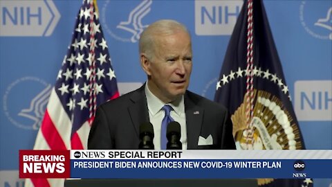 ABC News Special Report: Biden announces winter COVID-19 strategy as cases, hospitalizations increase across the U.S.