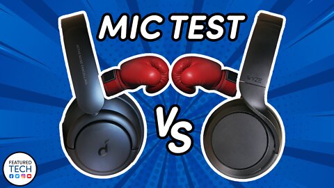 Soundcore Life Q35 vs Wyze ANC Headphones Mic Test | Featured Tech (2022)