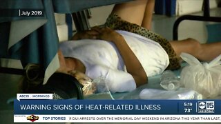 What to do if someone is suffering from heat-related illness