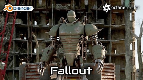 Blender 3D - Fallout Liberty Prime - Octane