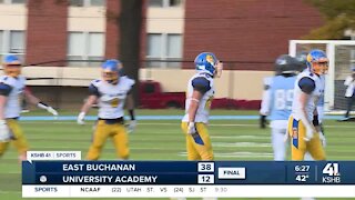 East Buchanan defeats University Academy 38-12 in the Missouri Class 1 District Championship