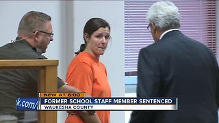 Former Menomonee Falls High School staff member sentenced