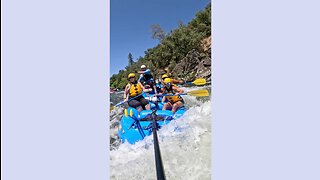 Whitewater Rafting via BOUNCING ROCK (Class II rapid)