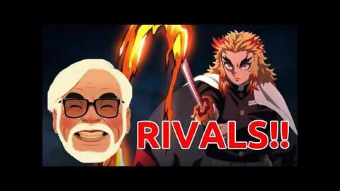 Hayao Miyazaki Says Demon Slayer Is His Rival