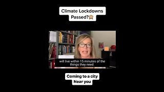 CLIMATE LOCKDOWNS *PART 1*