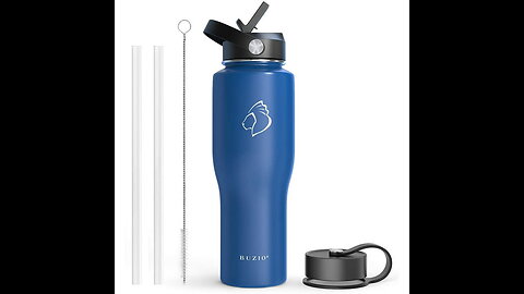Water Bottle Holder Carrier - Bottle Cooler wAdjustable Shoulder Strap and Front Pockets - Sui...