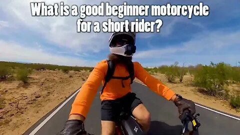What is a good beginner motorcycle for a short rider?