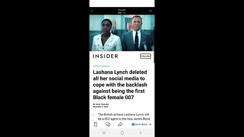 Lashana Lynch: Double 0 Delusional