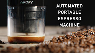 AROPY - Portable Espresso Machine - A warm espresso Anytime, Anywhere.