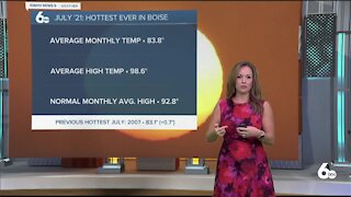 Rachel Garceau's Idaho News 6 forecast 8/3/21