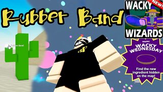 AndersonPlays Roblox Wacky Wizards ✨RUBBER BAND✨ - How to Get Rubber Band + Rubber Band Potions