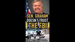 Senator Lindsey Graham said he doesn't TRUST the FBI #shorts