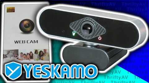 The YESKAMO 1080p Webcam is available NOW! Unboxing & Review