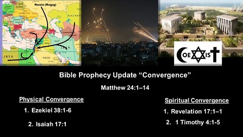 Bible Prophecy Update "Convergence" - Calvary Chapel Fergus Falls