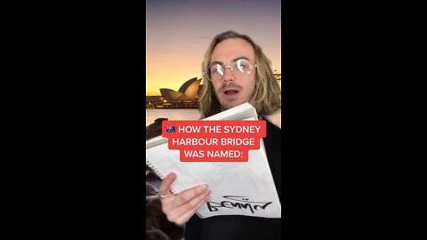How australian named Sydney Harbour bridge