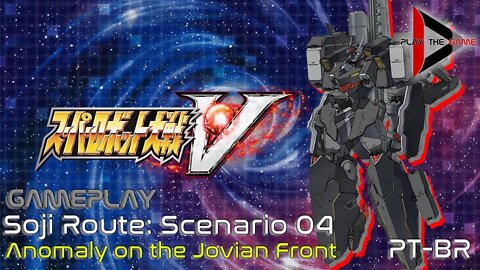 Super Robot Wars V - Stage 04: Anomaly on the Jovian Front (Souji Route) [PT-BR][Gameplay]