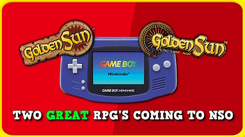 Both GBA Golden Sun Games Coming to NSO Expansion Pack
