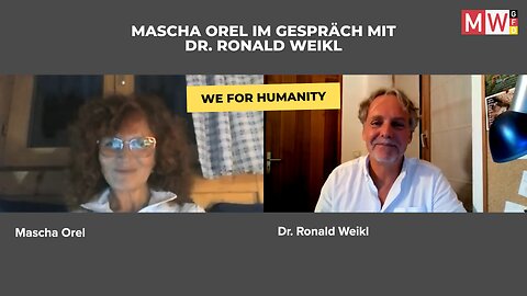 Mascha Orel, Mitgründerin von "We for Humanity", im Gespräch mit Dr. Ronald Weikl